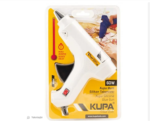 SİLİKON TABANCASI MUM KUPA  60 W